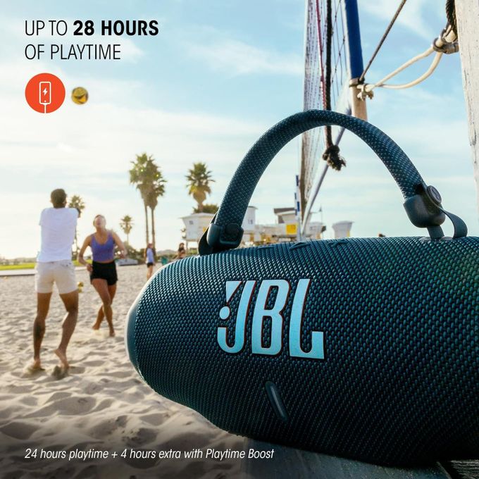 JBL Charge 6 Portable Waterproof Bluetooth Speaker – Blue