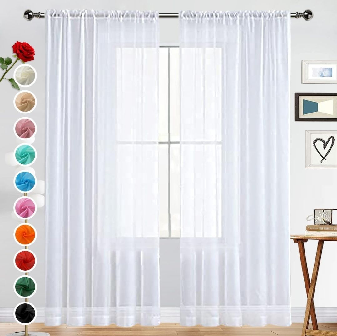 2Metres Windows and Door Sheers