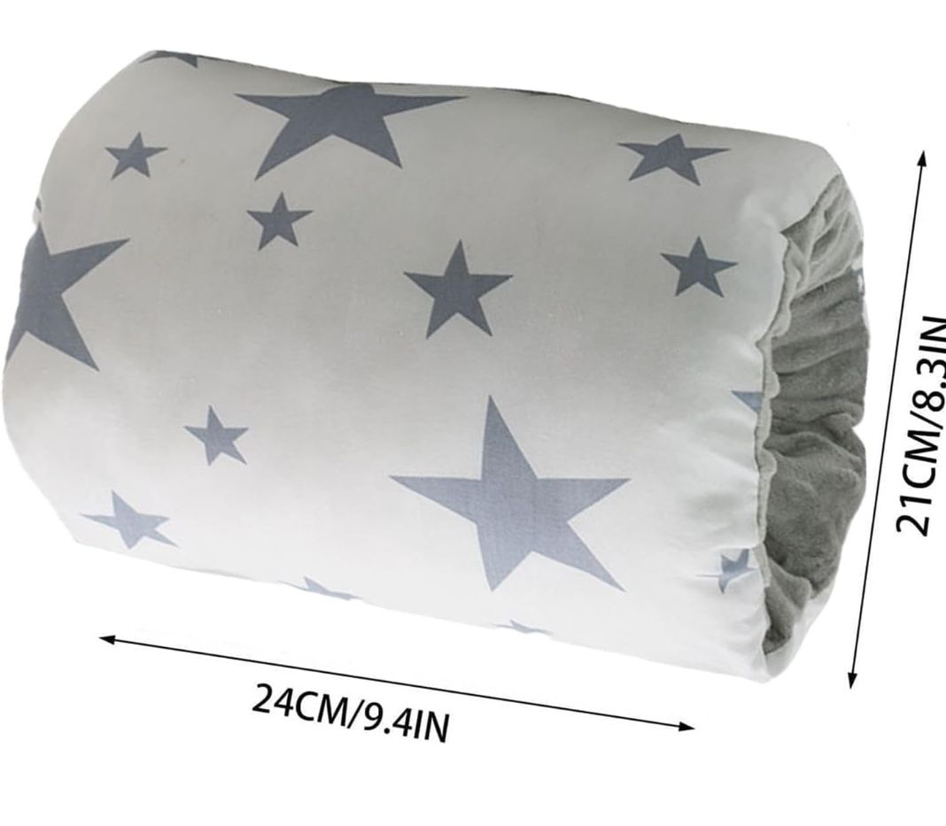 Cradle Arm Pillow Muslin Cotton Cradle Breastfeeding Pillow Arm Pillow Feeding Pillow Soft and Comfortable Head Support Pillow for Bottle Feeding Nursing