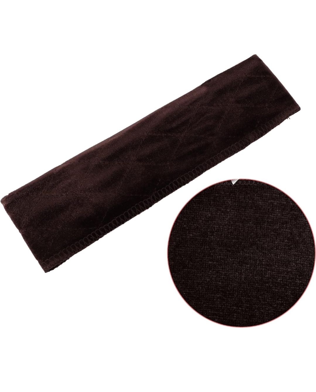 2 Pack Adjustable Velvet Wig Grip Wig Band No Slip Head Hair Bands Flexible Headband
