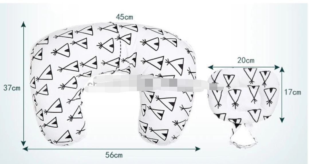 Maternity Breastfeeding Multifunctional Adjustable Cushion/Pillow Infant Newtborn feeding-2Pcs
