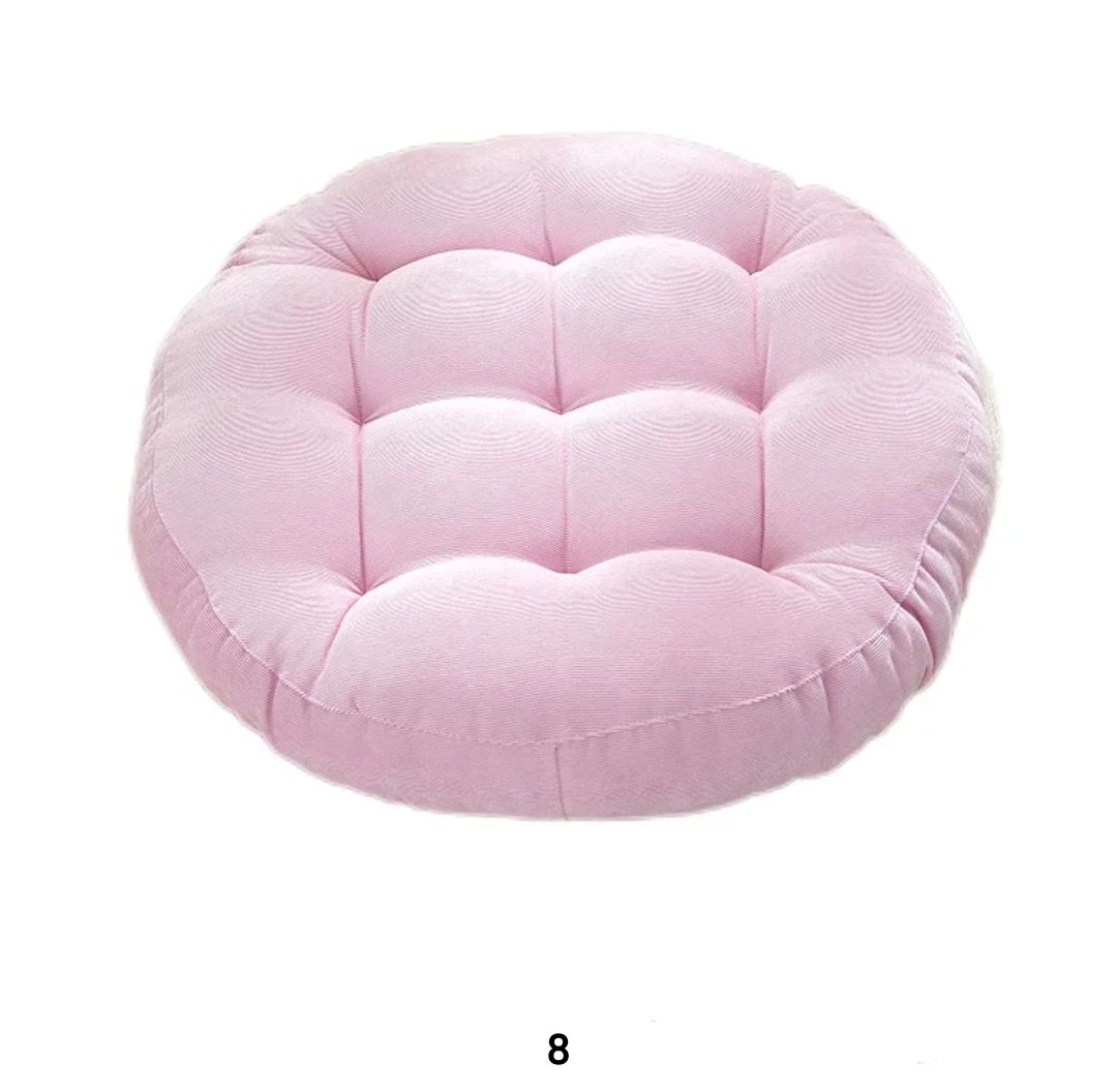 Floor Cushion, Meditation Round Floor Pillow, Thick Tufted Cushion, Balcony Cushion, Chair Seat Cushion, Floor Cushion, Round Pillow, Seat-56cm Diameter