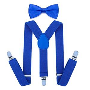 Classic Adjustable Suspender & Bowtie For Adults Unisex