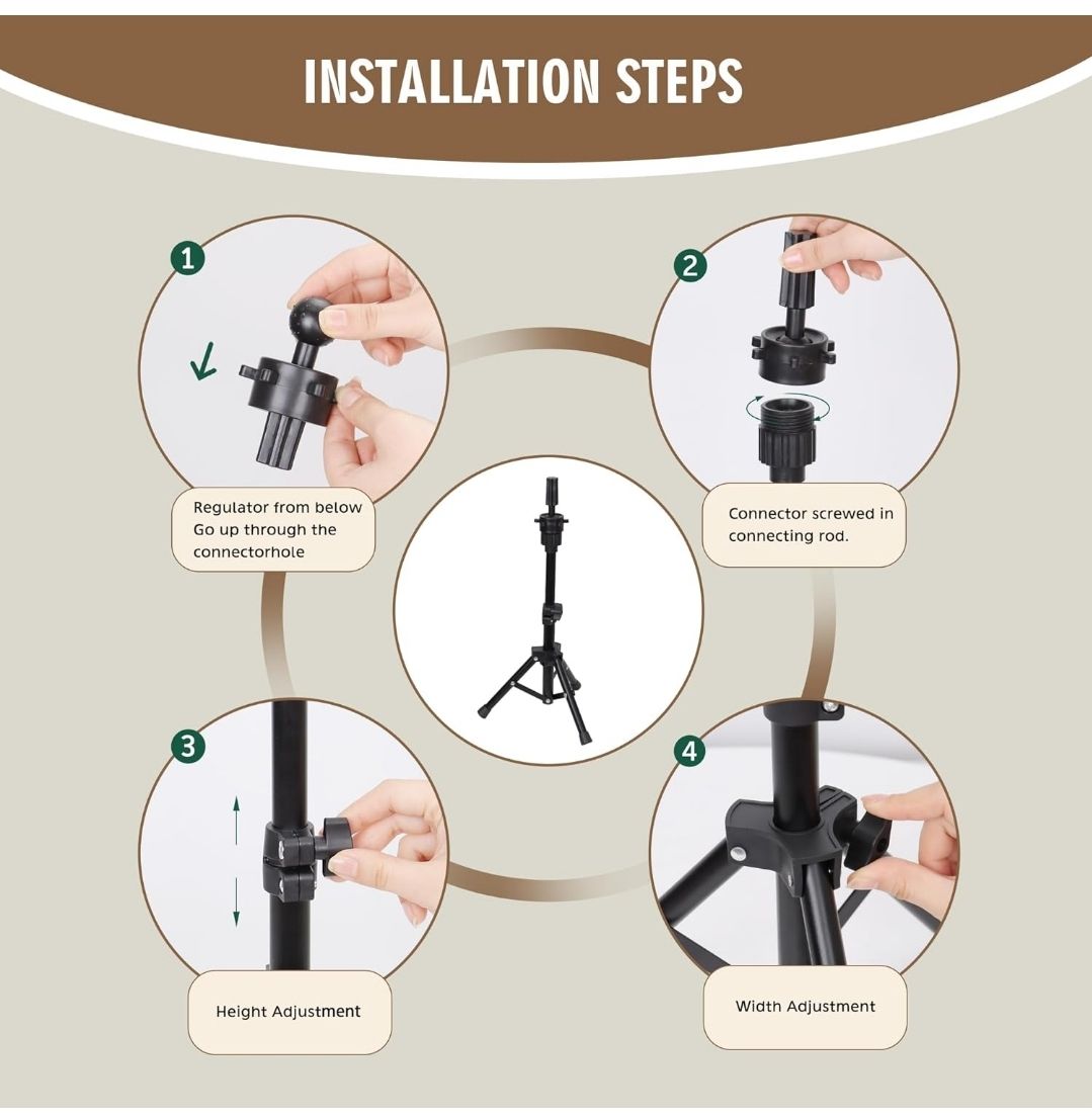 Wig Stand Tripod for Cosmetology Hairdressing Training, Metal Adjustable Mannequin Head Stand Mannequin Cosmetology Doll Training Head Holder Mannequin Tripod Stand for Wig Cosmetology