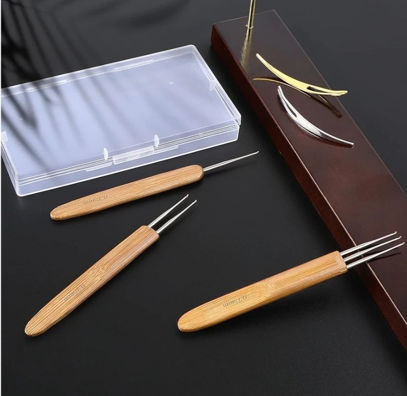 Dreadlock Crochet Hook Tool,Braid Hair Dreadlocks Needle Weaving Crochet for Braid Craft