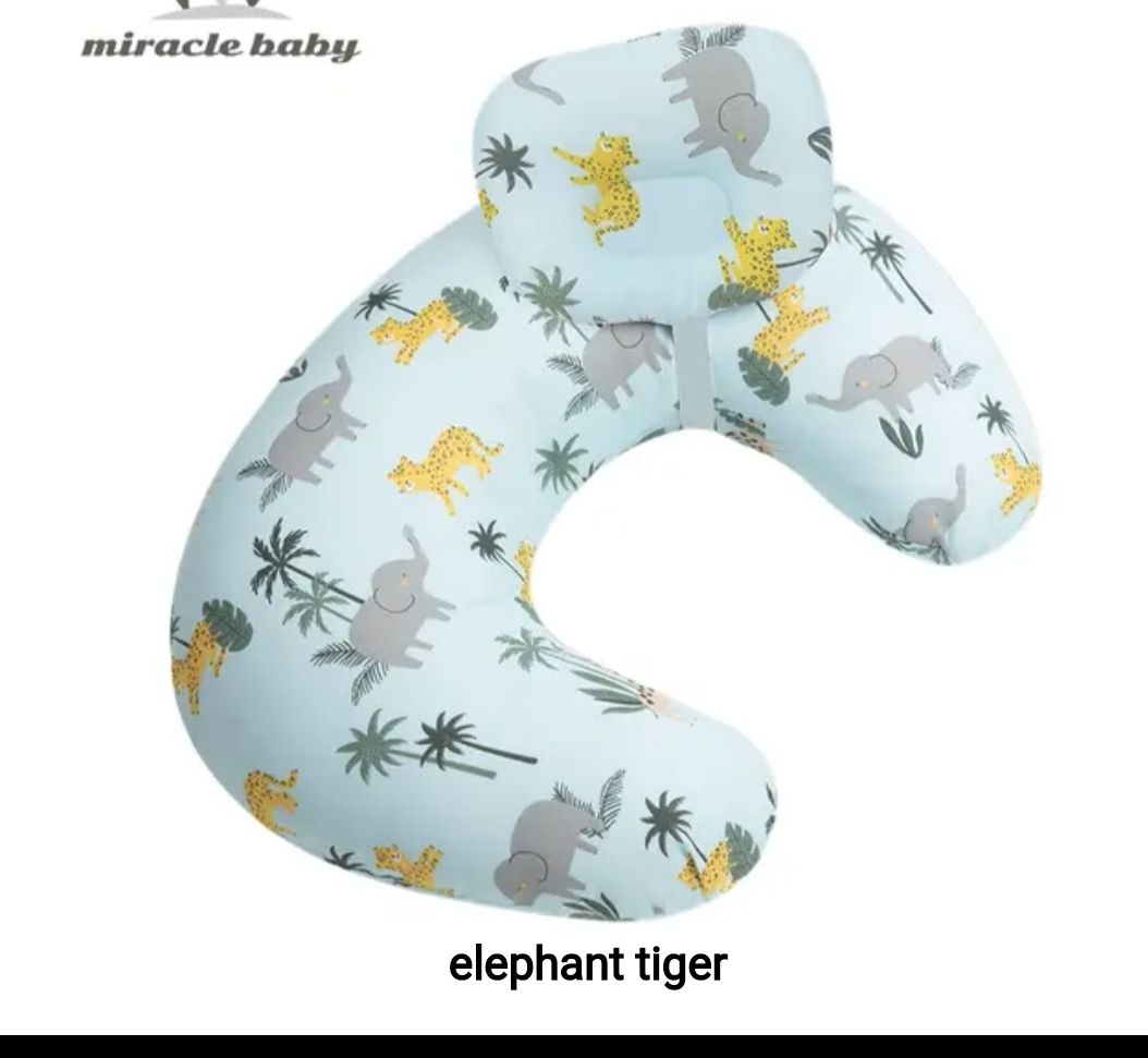 100% Cotton Soft and Comfortable U-shaped breastfeeding pillows /Nursing Pillow 2pcs