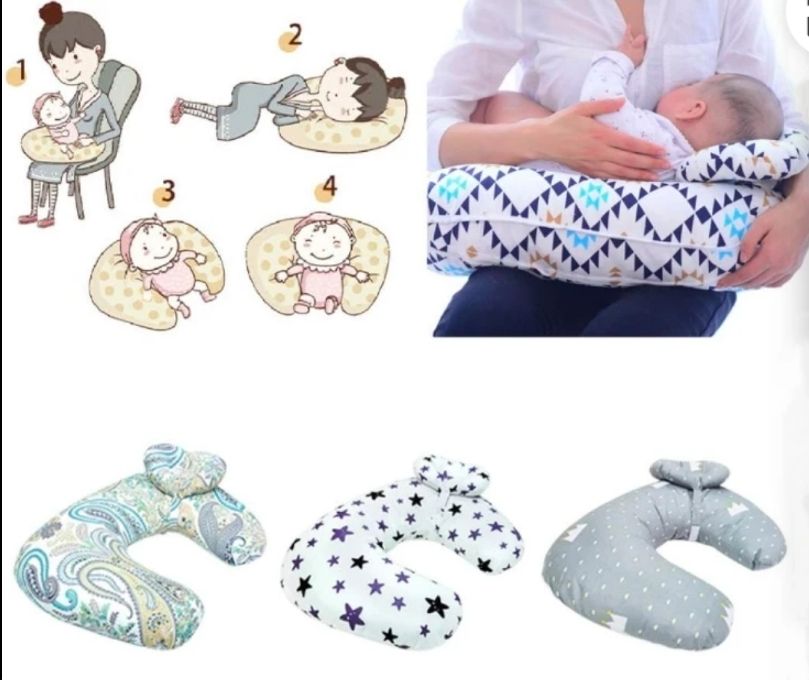 100% Cotton Soft and Comfortable U-shaped breastfeeding pillows /Nursing Pillow 2pcs