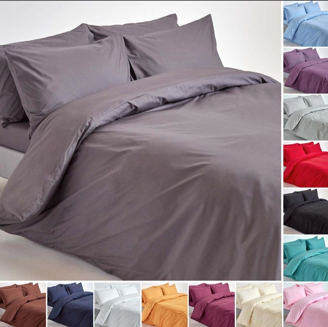 6x6 Cotton Duvet Cover.  Set Of 4-1Duvet Cover,1 Bedsheet,2Pillowcases