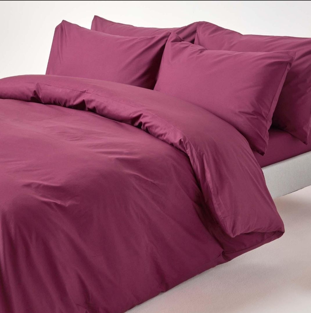 6x6 Cotton Duvet Cover.  Set Of 4-1Duvet Cover,1 Bedsheet,2Pillowcases