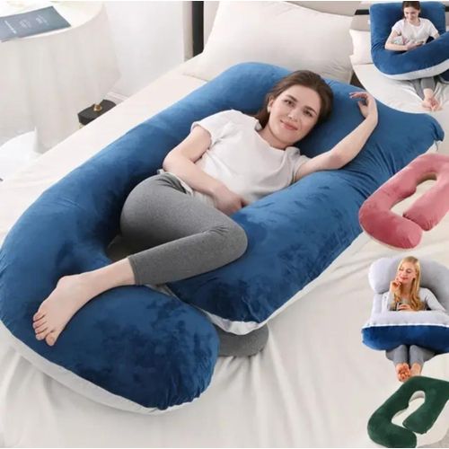 Pregnancy Pillows for Sleeping, U Shaped Full Body Maternity Pillow with Removable Cover - Support for Back, Legs, Belly, HIPS for Pregnant Women, 57 Inch Pregnancy Pillow for Women