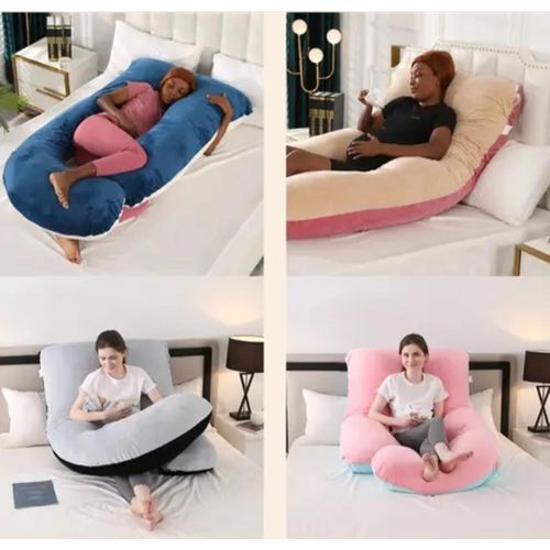 Pregnancy Pillows for Sleeping, U Shaped Full Body Maternity Pillow with Removable Cover - Support for Back, Legs, Belly, HIPS for Pregnant Women, 57 Inch Pregnancy Pillow for Women