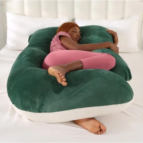 Pregnancy Pillows for Sleeping, U Shaped Full Body Maternity Pillow with Removable Cover - Support for Back, Legs, Belly, HIPS for Pregnant Women, 57 Inch Pregnancy Pillow for Women