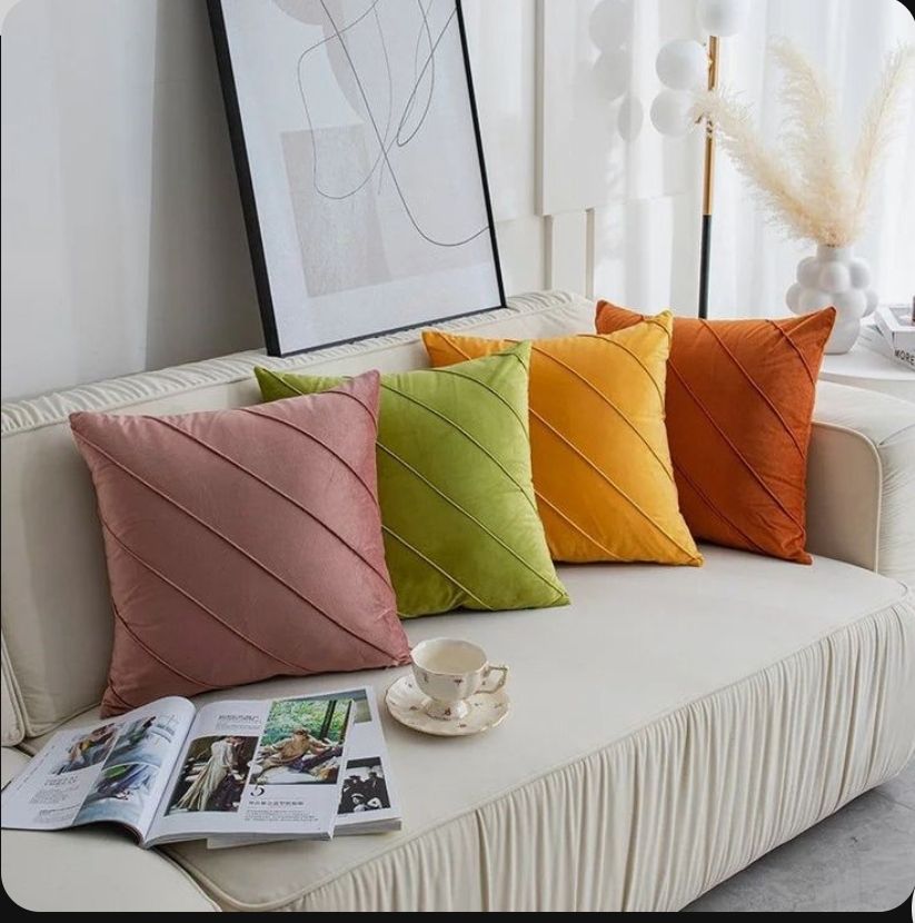 1pcs Decorative Throw Pillow Cover Only-18x18