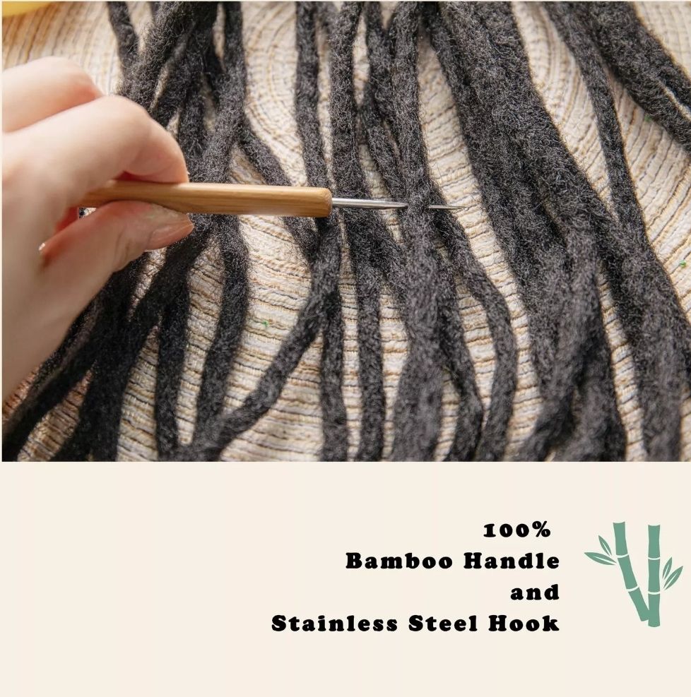 Dreadlock Crochet Hook for Hair Locs Crochet Needle Dreadlocks loc Crochet