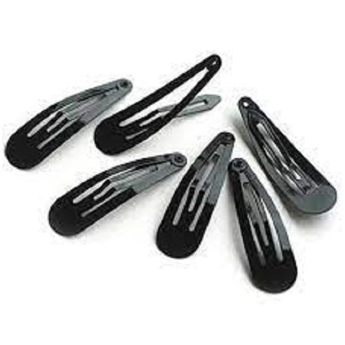 10 Pcs Metal Black Hair Clip