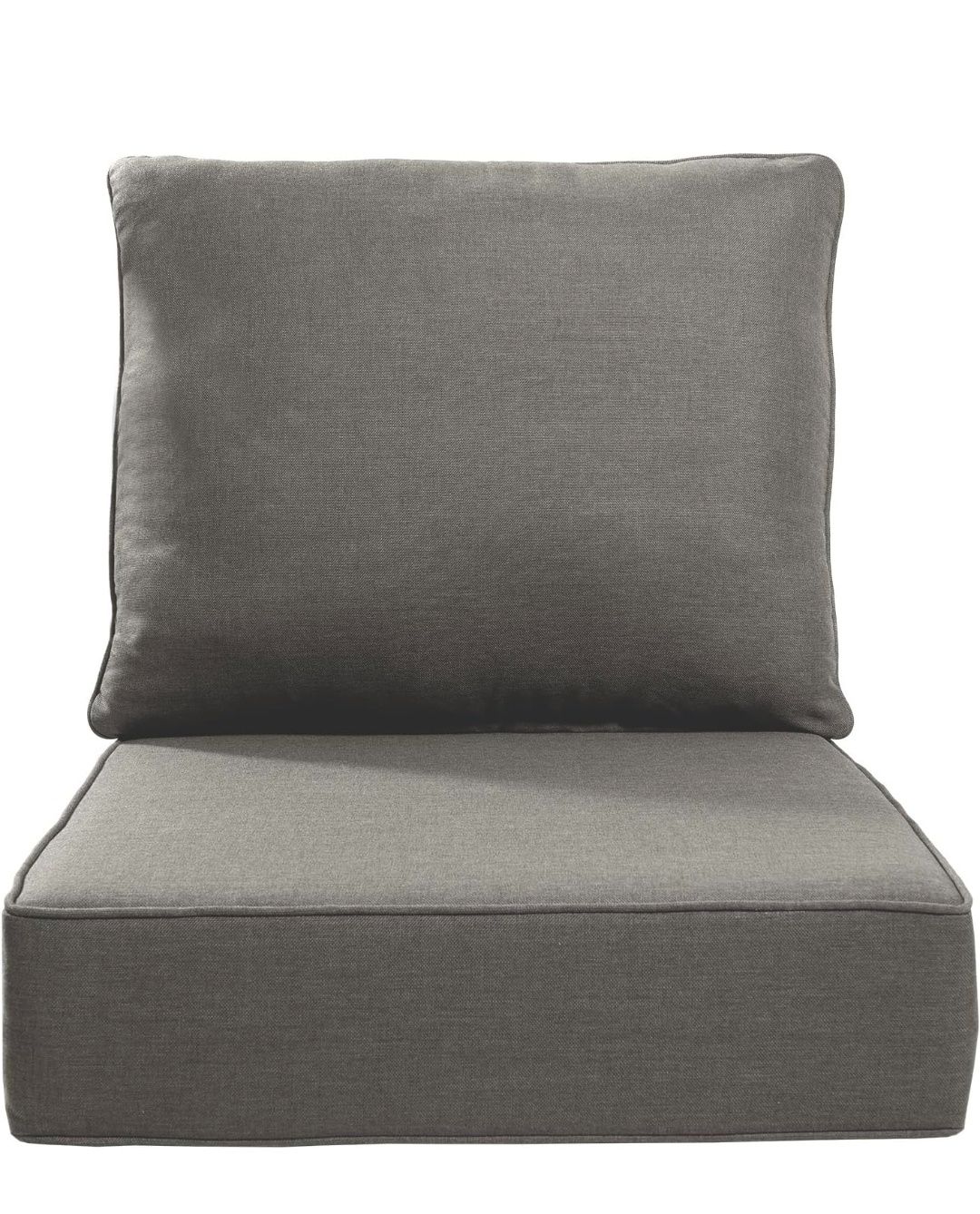 24x24x6 Inch Outdoor Cushions - Water&UV&Fade Resistant 1 Set Zippered Patio Chair Back&Seat Cushion for Wicker Dining Rocking Swivel Chairs Loveseat Couch Sectional Sofa