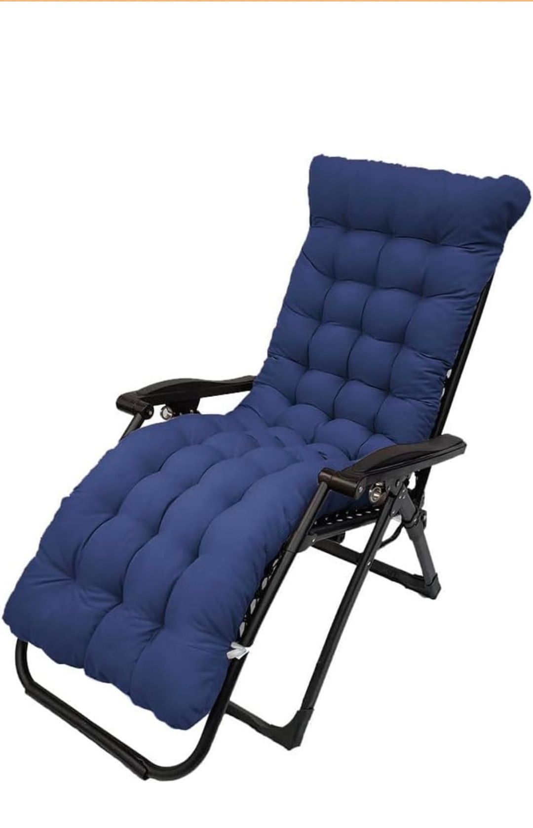 Patio Chaise Lounger Cushion,61inches Lounge Chair Recliners Chair Cushions,Thicker Padded Chaise Lounger Swing Bench Cushion for Outdoor Indoor Home Office