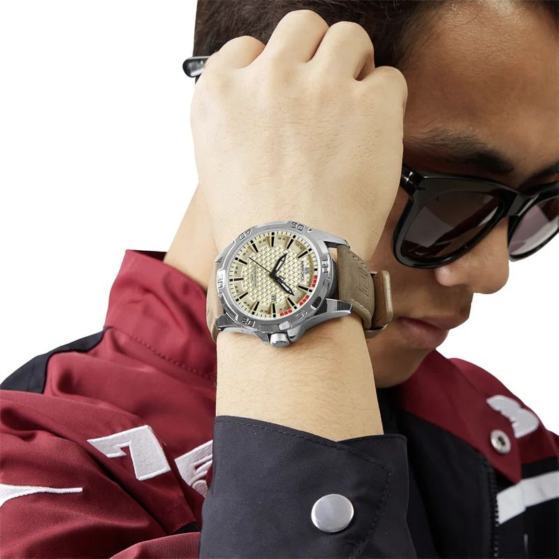 NAVIFORCE 8023 Official Wristwatch men Outdoor Sport Fashion Casual Lovers Gift Movement China Sunon Movement Zinc Alloy Case with Hardened Mineral Glass