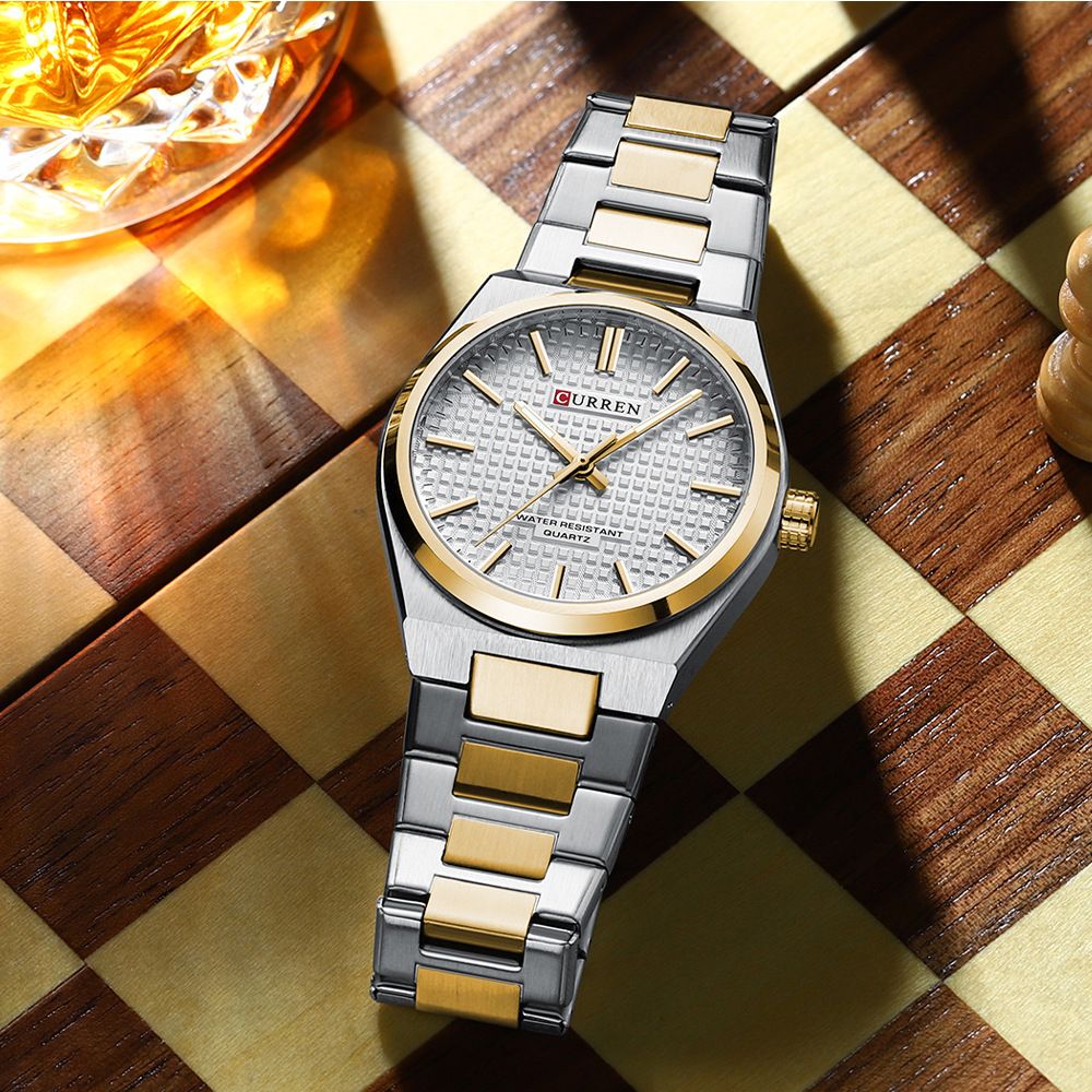 CLASSIC CURREN 2025 Men's Quartz Watch – Elegant and Simple Design Ideal for Fashionable and Sporty Gentlemen Large Dial Luminous Display Stainless Steel Strap Style and Functionality RE-DEFINED