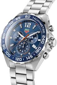 Premium Swiss Clock 0842 | Timeless Testament Icon To Racing Heritage Innovation + Swiss Automatic Movement Premium Craftmanship Refined Aesthetics Blue Bezel Luminous Hands & Sub-dials