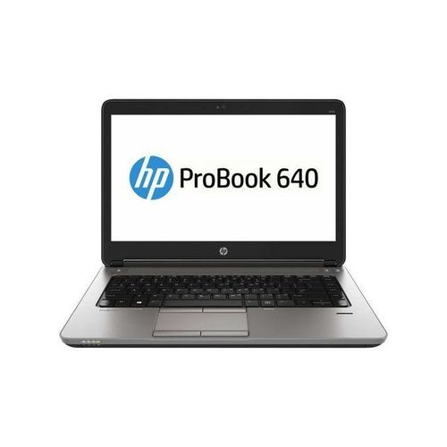 HP Refurbished ProBook 640 G1 Core I5 4th Gen 500GB-HDD 8GB RAM - Black