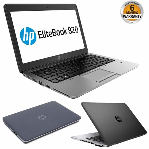 HP Refurbished EliteBook 820 G2 Core I7 4GB RAM 500GB 5th Gen 12.5" Ultrabook Laptop