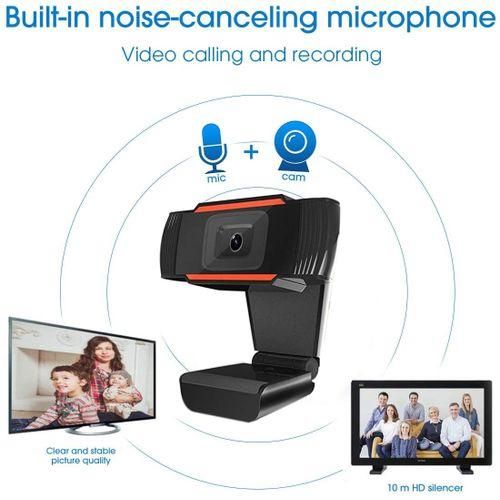 Webcam Full HD 1080P USB Video Gamer Camera Computer Web Cam Built-in Microphone