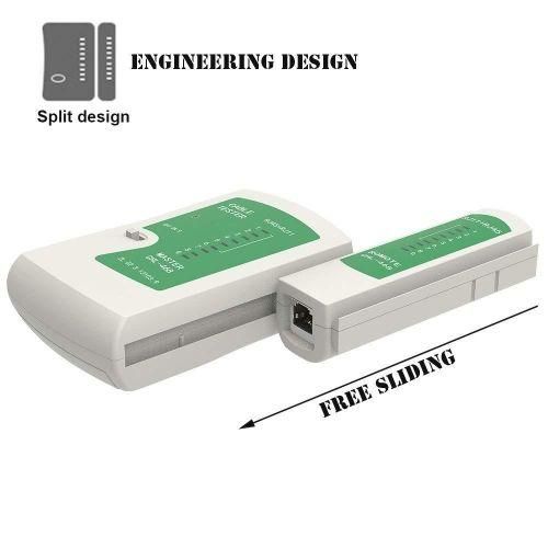 RJ45 and RJ11 Network Cable Tester
