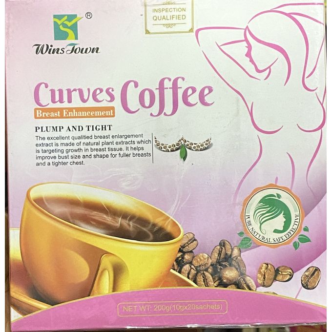 Wins Jown Curves Coffee Breast Enhancement. Curves Coffee Breast Enhancement PLUMP AND TIGHT The excellent qualitied breast enlargement extract is made of natural plant extracts which is targeting gr