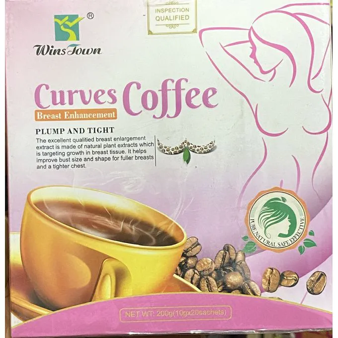 Wins Jown Curves Coffee Breast Enhancement. Curves Coffee Breast Enhancement PLUMP AND TIGHT The excellent qualitied breast enlargement extract is made of natural plant extracts which is targeting gr