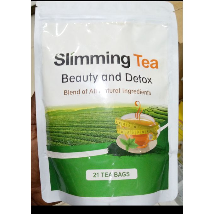 Slimming Tea Beauty And Detox. detox tea formulated with natural herbs like cassia seeds, hemp kernel and green tea. It is a 21-day detox tea that flushes body fat while detoxifying the system. This