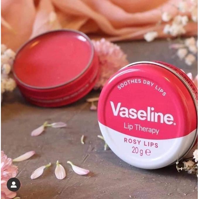 Vaseline Lip Therapy Rosy Lips Balm – 20g. A deeply moisturizing lip balm designed to soften, smooth, and enhance the natural pink tone of your lips. Perfect for everyday use to keep lips soft, smooth