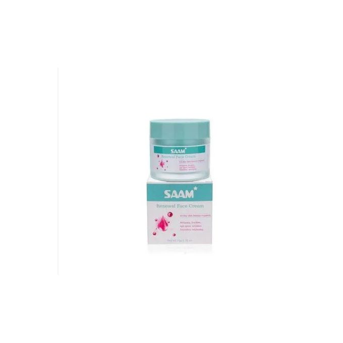 Skin Renewal Face Cream. Targets melasma, freckles, dark spots, and age spots. Contains Alpha Arbutin and Kojic Acid for skin brightening and pigmentation control. Prevents future discoloration
