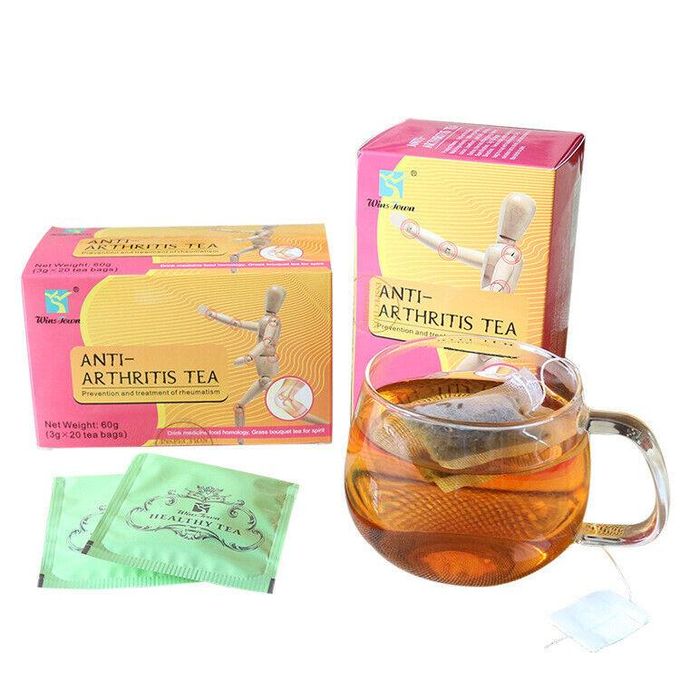 Anti-Athritis Tea. This herbal tea is the best therapy for joint pains, arthritis, or gout. By drinking this tea on a regular basis, you can prevent the accumulation of excess uric acid in your bloods