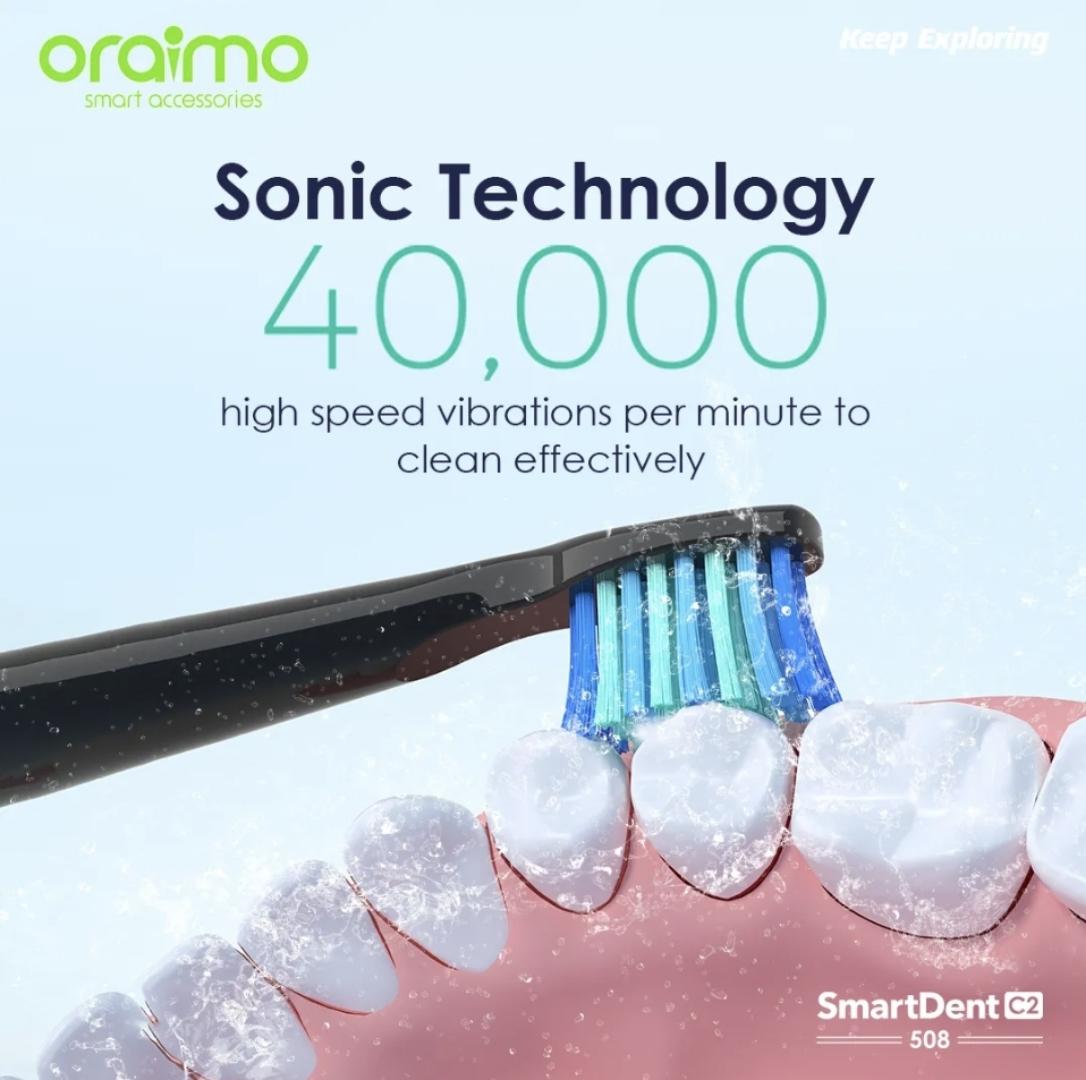 oraimo SmartDent C2 Smart Electric Toothbrush