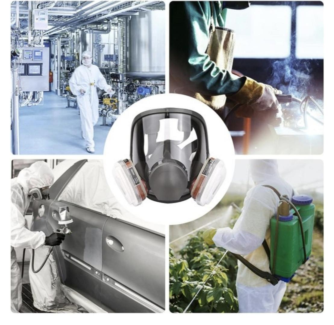 Gas Mask, Half Breathing, For Painting, Dust, Formaldehyde Grinding