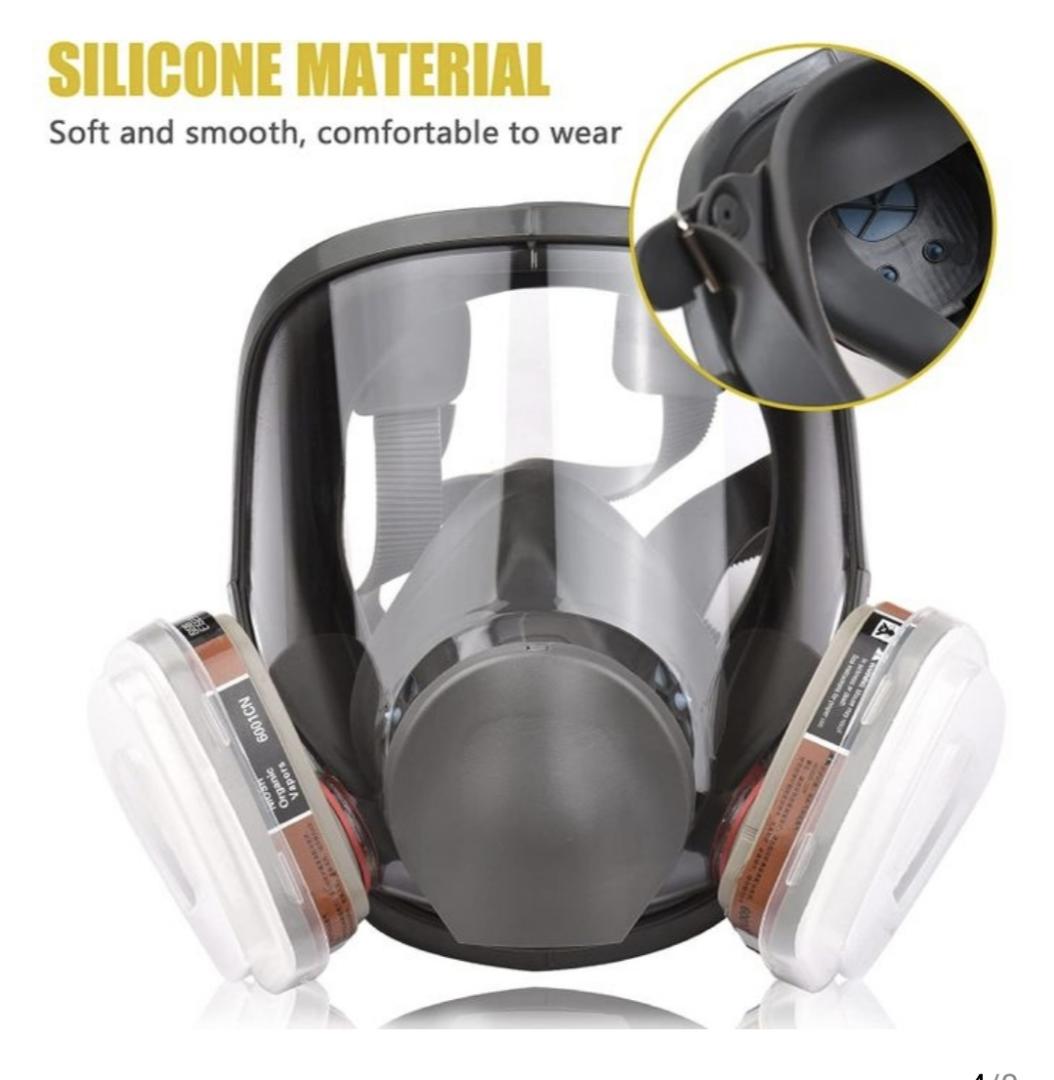 Gas Mask, Half Breathing, For Painting, Dust, Formaldehyde Grinding