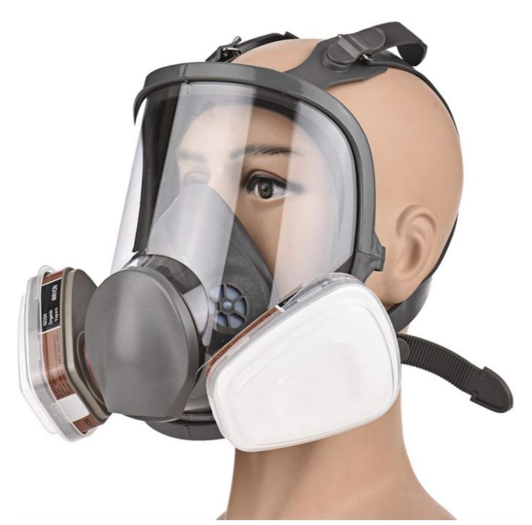 Gas Mask, Half Breathing, For Painting, Dust, Formaldehyde Grinding