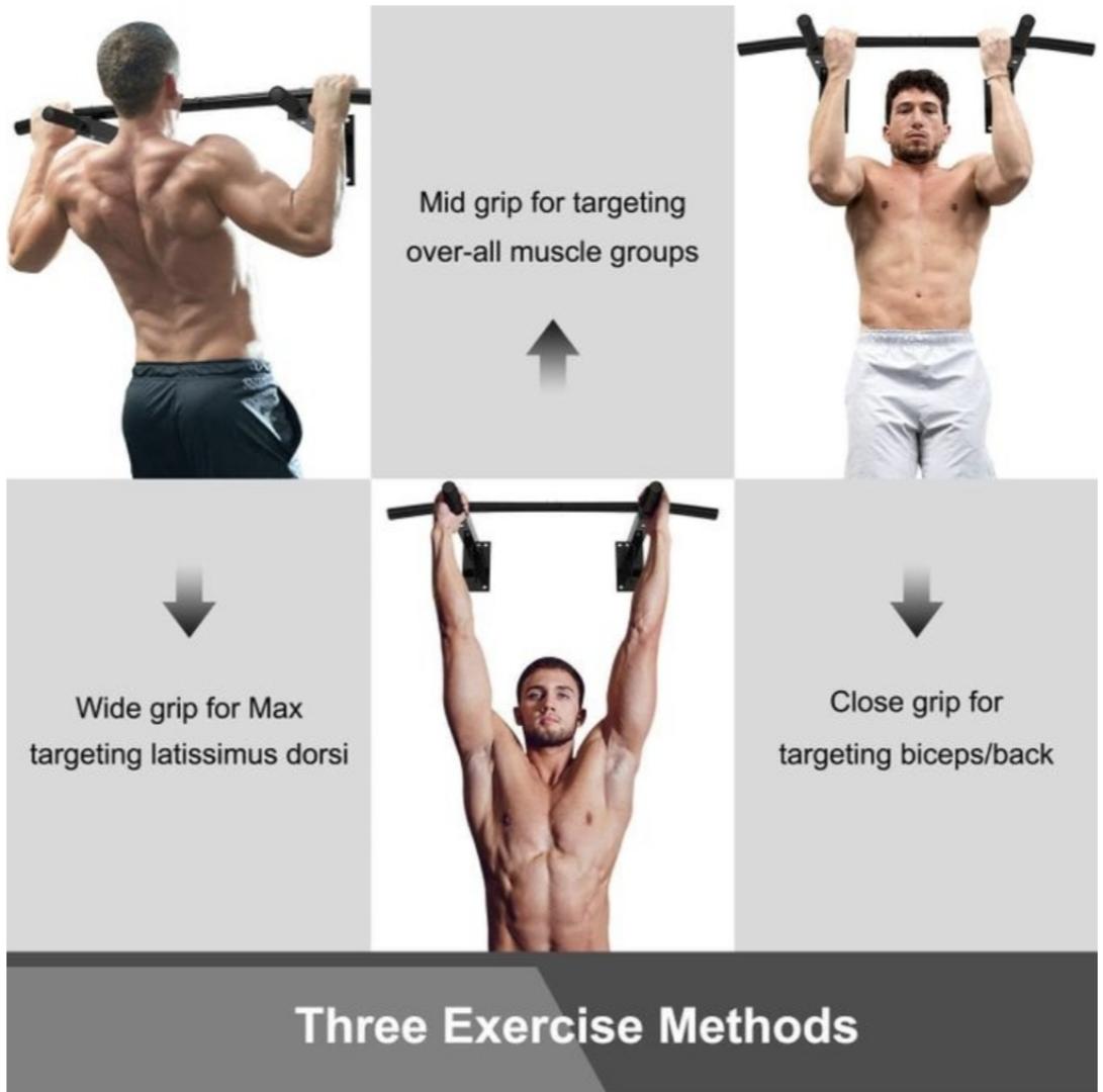 Wall-Mounted Pull-Up Bar
