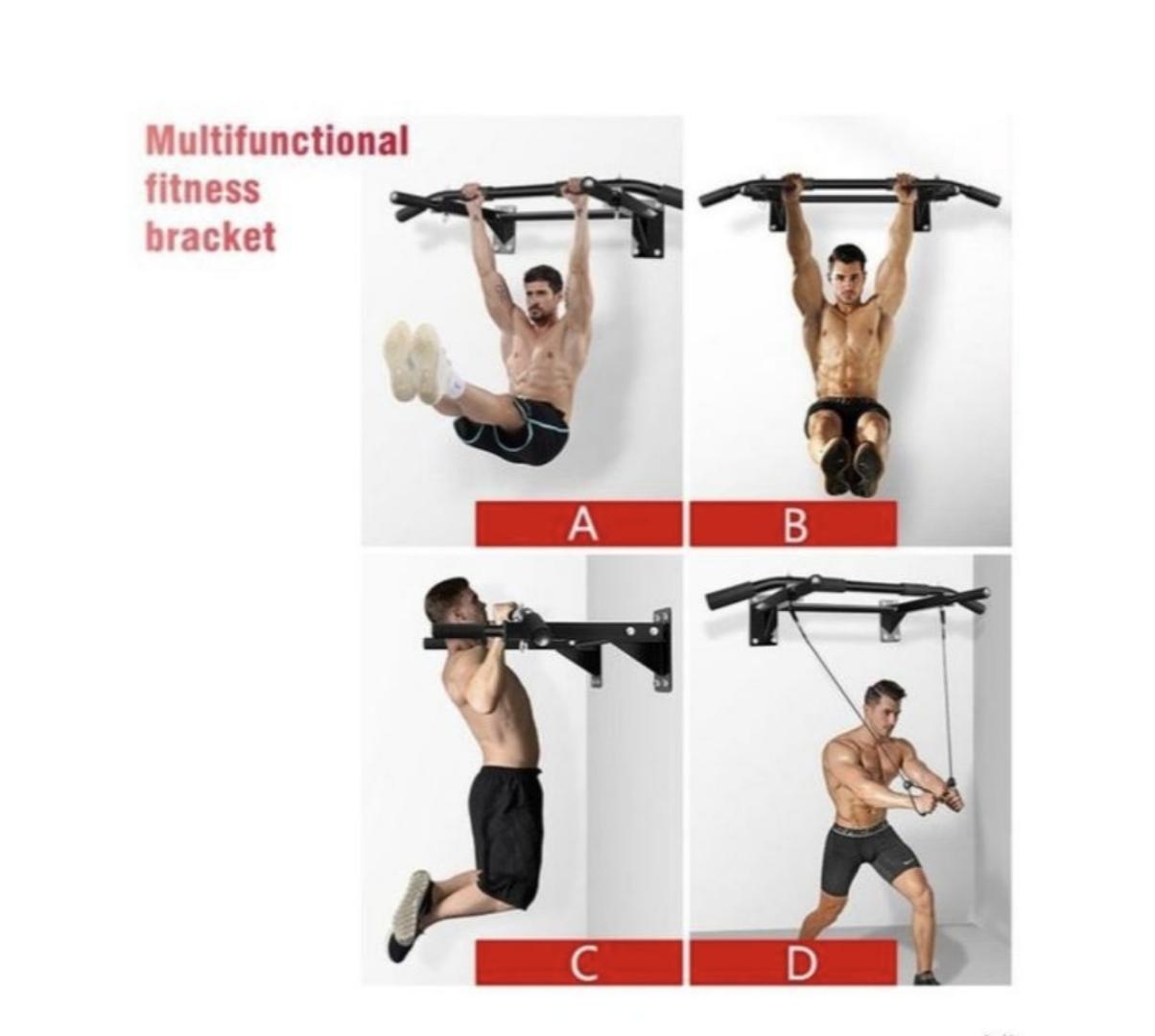 Wall-Mounted Pull-Up Bar
