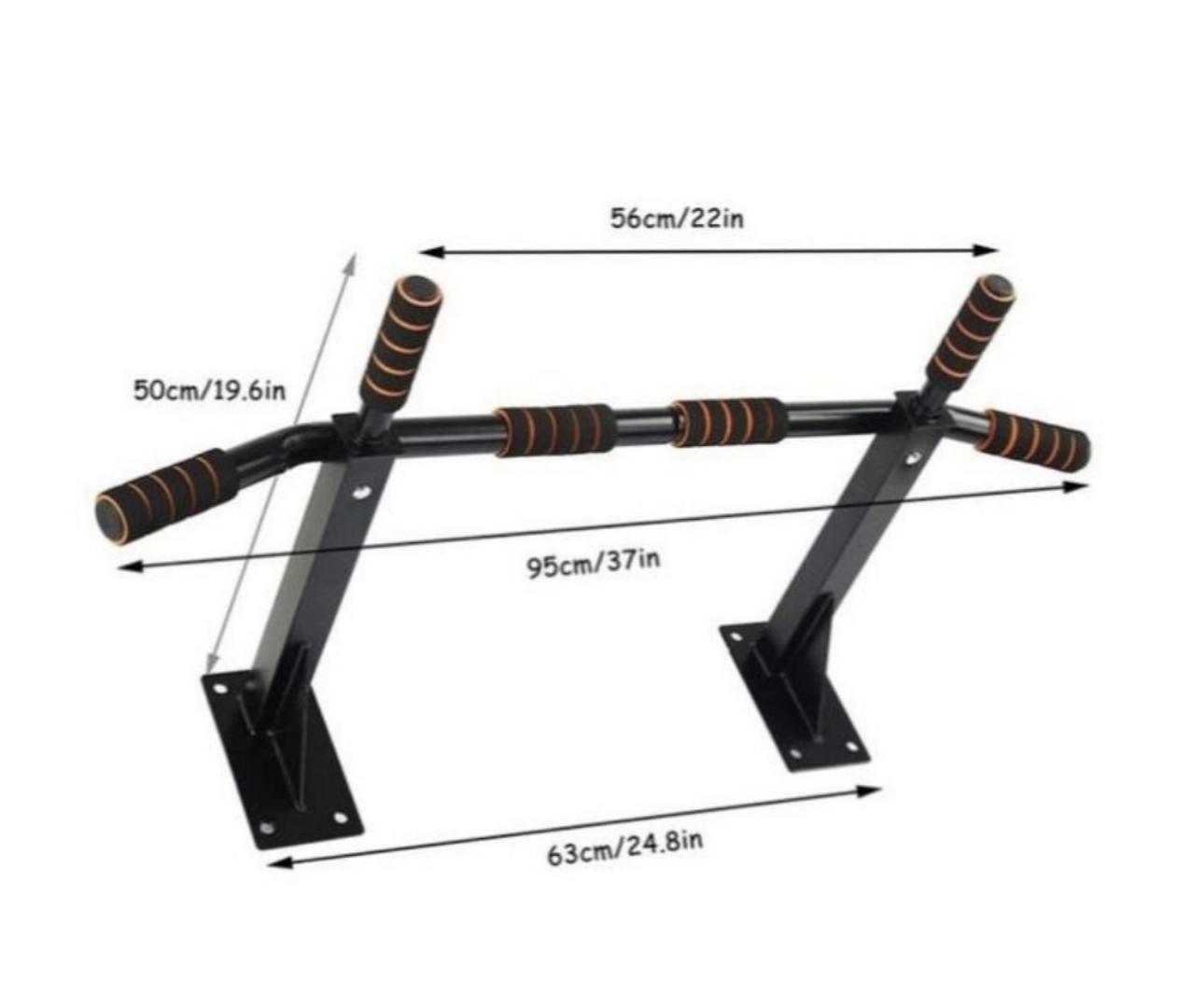 Wall-Mounted Pull-Up Bar