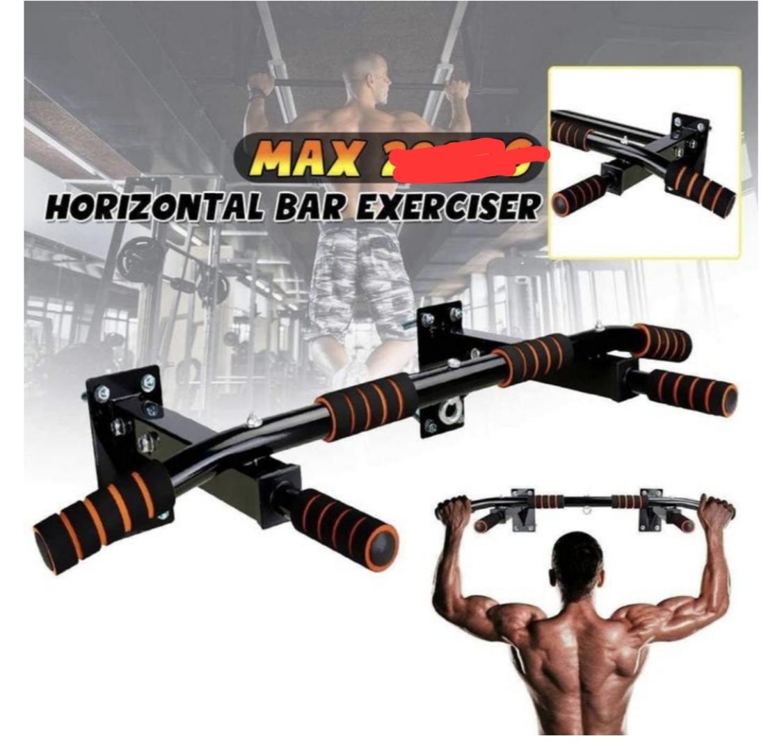 Wall-Mounted Pull-Up Bar