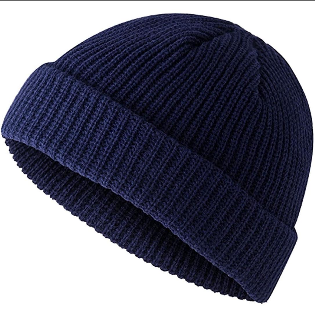 Fashion Hip Hop Beanie Knitted hat Men Skullcap Women Warm Brimless Baggy Melon Hats & Caps  short domed knitted hat Men's and women's warm hat