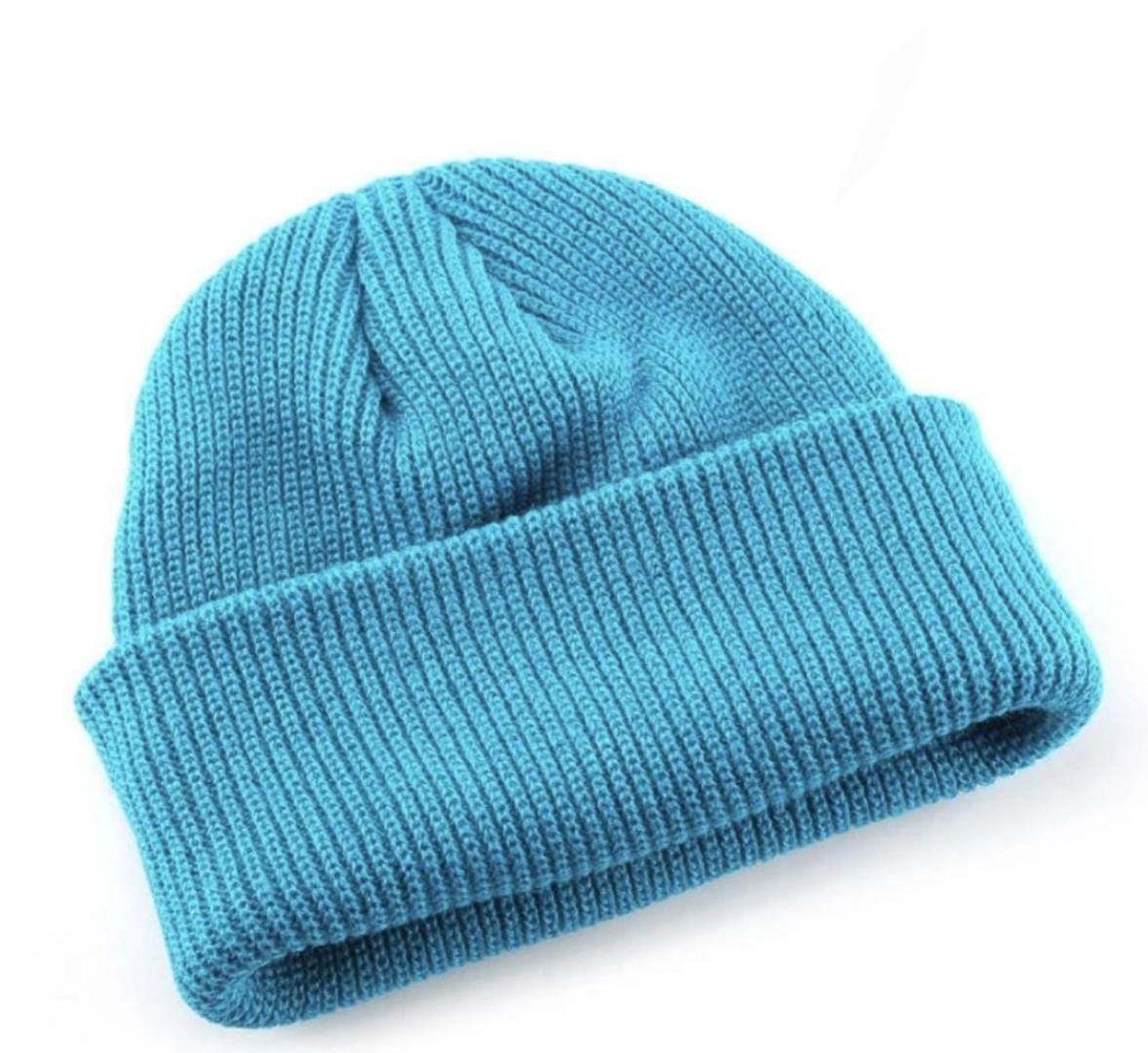 Fashion Hip Hop Beanie Knitted hat Men Skullcap Women Warm Brimless Baggy Melon Hats & Caps  short domed knitted hat Men's and women's warm hat