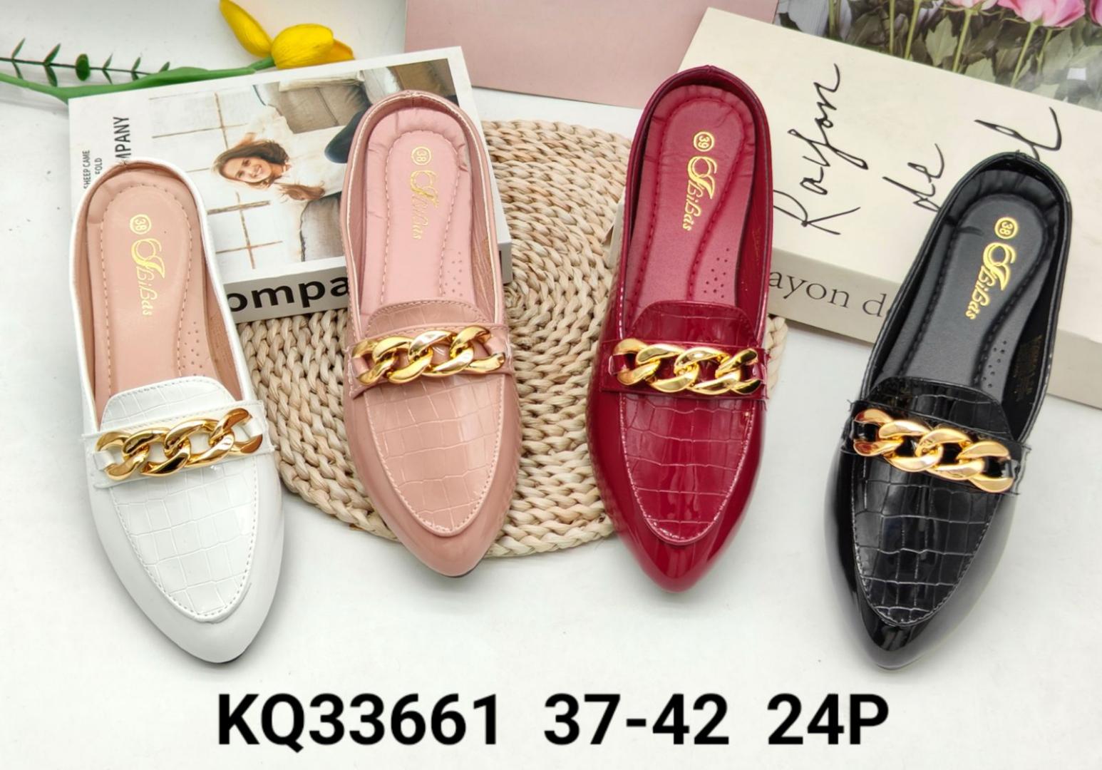 Women’s Pointed Chain Doll Shoes – Stylish Slip-On Flats
