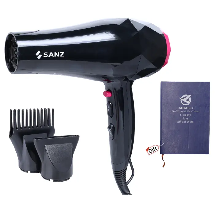 Achieve Salon-Quality Results With The SANZ 9010 Professional Hair Dryer Electric High-Power Salon Hair Blow Dry Does Not Hurt The Hair With Hot And Cold Air, A Must-have For Your Hair Care