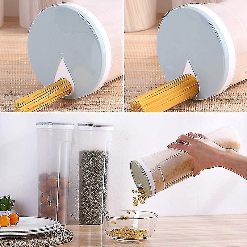 Air tight multipurpose kitchen spaghettis ,noodles,and cereal containers