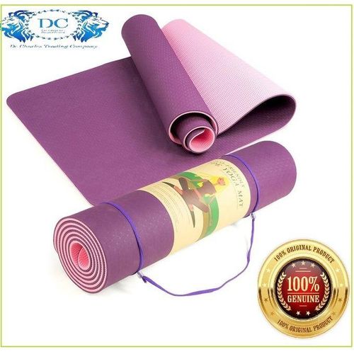 Double Sided Exercise Fitness Yoga Mat 10mm