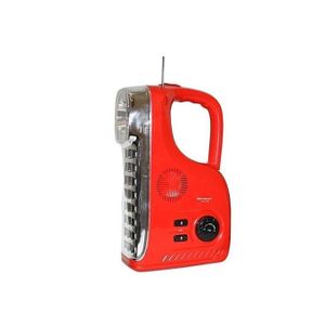 Kamisafe KM 7628F Radio & Rechargeable LED Emergency Lamp