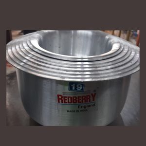 Redberry 8pcs Heavy Alluminium Sufurias